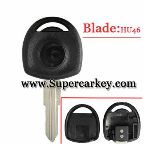Transponder Key Blank HU46 For TPX Chip for Buick