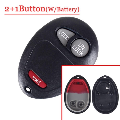 3 Button Remote FOB KEYLESS SHELL for Buick