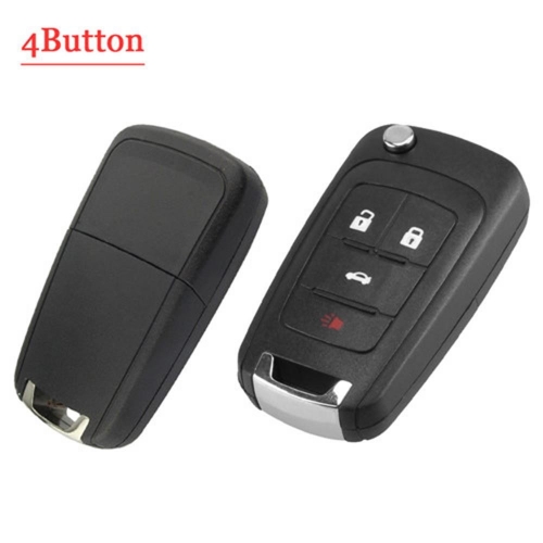 4 Button Flip Remote Key Shell for Buick