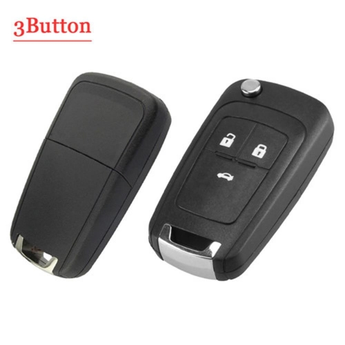 3 Button Flip Remote Key Shell for Buick