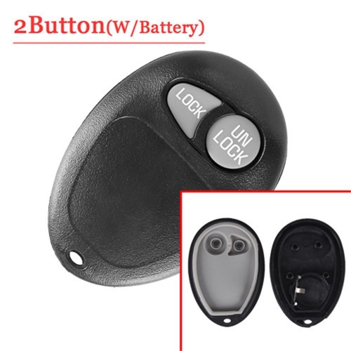 2 Button Remote Case for Buick (With Battery Clamp)
