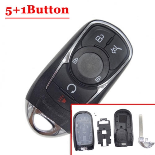 5+1 Button Smart Card for Buick