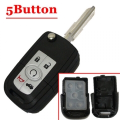 5 Button Remote Keyless Case for Buick