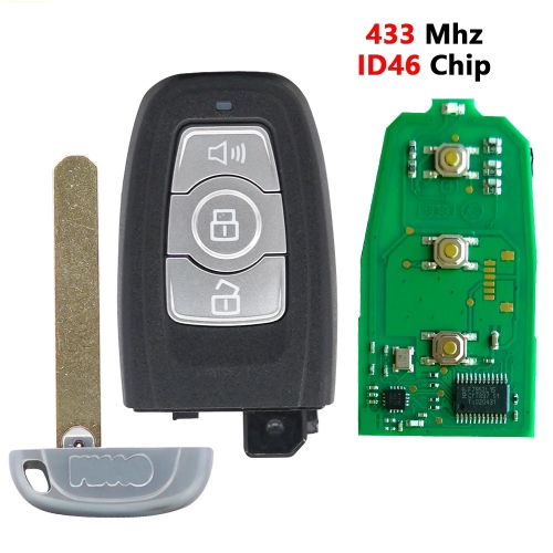 3B Car Keyless Smart Remote Key ID46 Chip 433Mhz for GWM Great Wall  Remote Control For Great Wall old H6 Smart Key