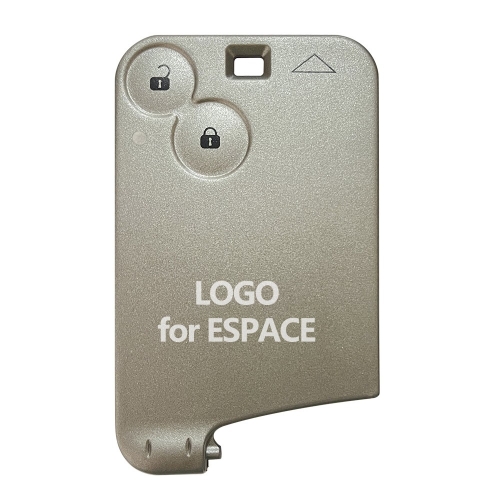 2 Buttons Key Shell ESPACE with Logo with Words