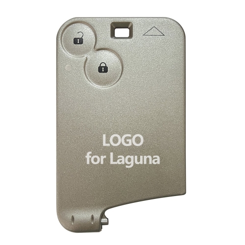 2 Buttons Laguna Card Shell for Laguna with Logo with Words