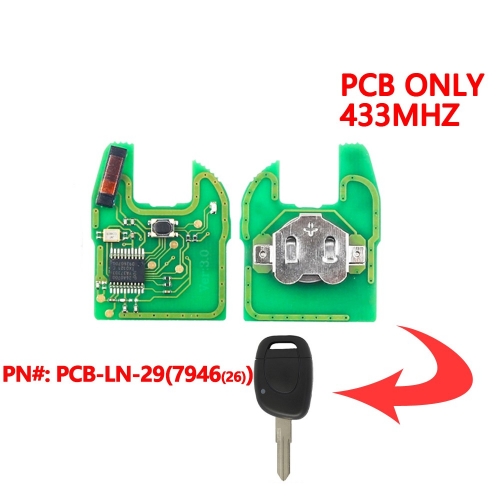 Pcf7946(26) Chip PCB For Renualt 1B Remote key