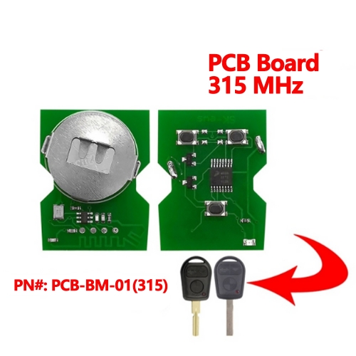 (315Mhz)3 Buttons Electronic PCB for BMW