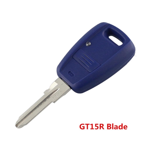 1 BTN Remote Key Shell For Fiat Gt15 Blade Blue Colour