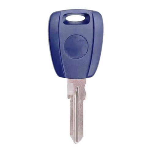 Transponder Key Shell For Fiat Gt15 Blade Blue Colour