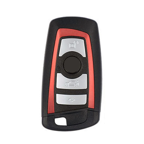 BMW New 7 Series 4 Button Smart Card Shell Red colour