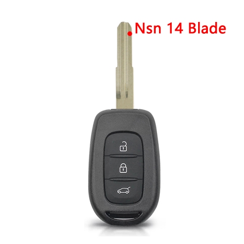 3 Button Remote Key Blank Nsn14 Blade