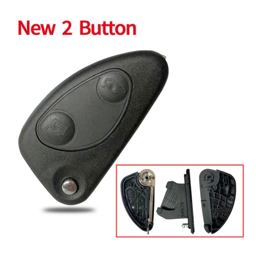 New Type 2 Button Flip Remote Key Shell For Alfa