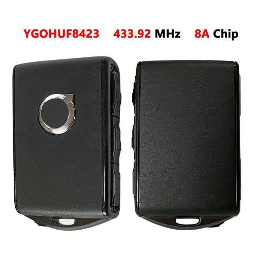 Original Smart Remote Key Car Keyless 433Mhz with 8A Chip for VOLVO (BLACK BUTTON)