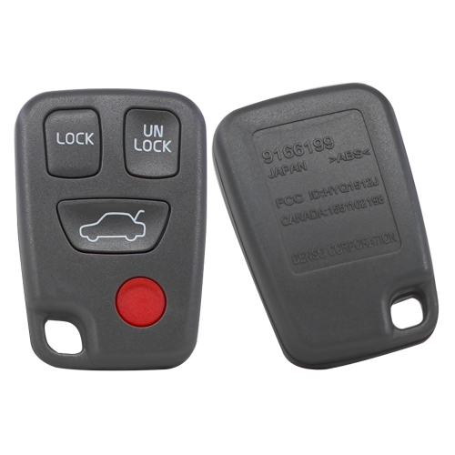 3+1 Buttons Fob Key Shell for Volvo #3
