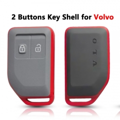 For Volvo CARGO 555 FH16 FM key cover silicone remote keychain car key case 2 button keyless shell