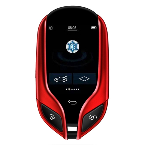 K911 Key Smart LCD Car Remote Car Key for Maserati for All Keyless Entry Cars Upgrade PKE System for BMW Lexus Audi RED