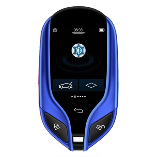 K911 Key Smart LCD Car Remote Car Key for Maserati for All Keyless Entry Cars Upgrade PKE System for BMW Lexus Audi BLUE