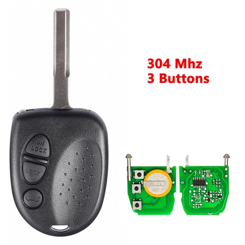 (304Mhz) 3 Button  92143287 Remote Key for Chevrolet Lumina/Buick/Holden