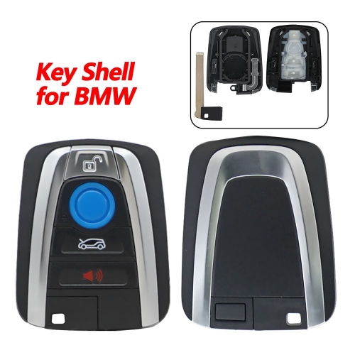 3+1(TRUCK)Button Smart Card Shell For Bmw