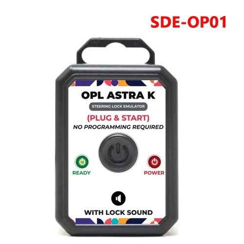 For Opel Vauxhall Astra K With Sound No Programming Plug and Start Steering Column Lock Emulator Simulator