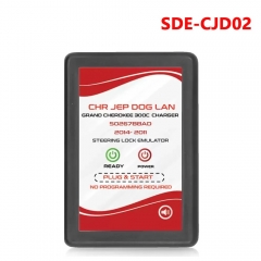 For C-hrysler J-eep Grand C-herokee D-odge 2011-2013 Steering Lock Emulator Simulator with Lock Sound No Programming Required