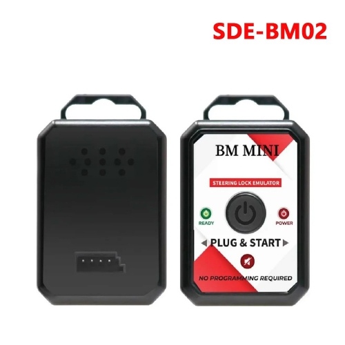 For B-MW Mini Cooper E60 - E84 - E87 - E90 3 Series 5 Series ELV ESL Steering Lock Emulator Plug and Start