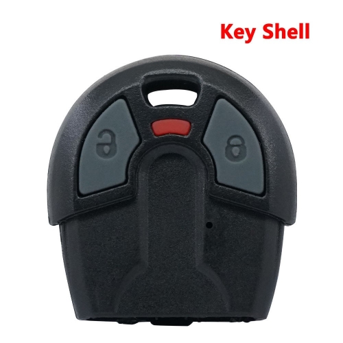 2 Buttons Remote Key Shell for Brazil Control Old Positron Alarm#3