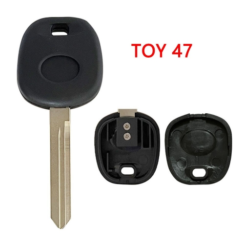 Transponder Key Shell for Toyota TOY47 Blade