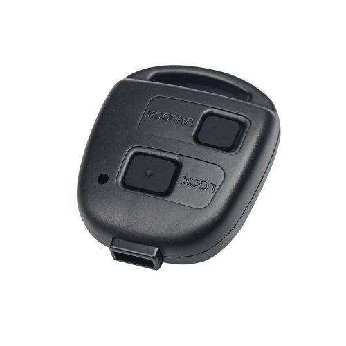 2 Buttons Remote Key Shell for Toyota With Rubber Pad W/O Blade