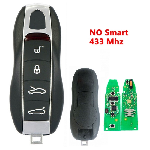 (433Mhz)4 Buttons UNkeyless-go Remote Key for Porsche