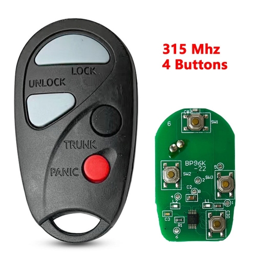 (315Mhz)3 Buttons Remote Key for Nissan