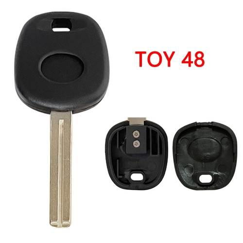 Transponder Key Shell for Toyota TOY48S Blade