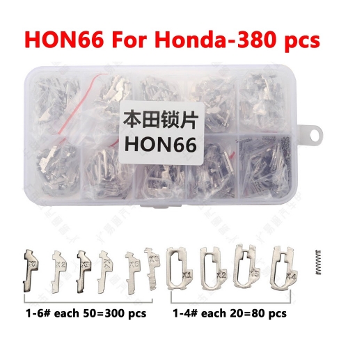 HON66 For Honda lock plates 380 pieces/box/copper