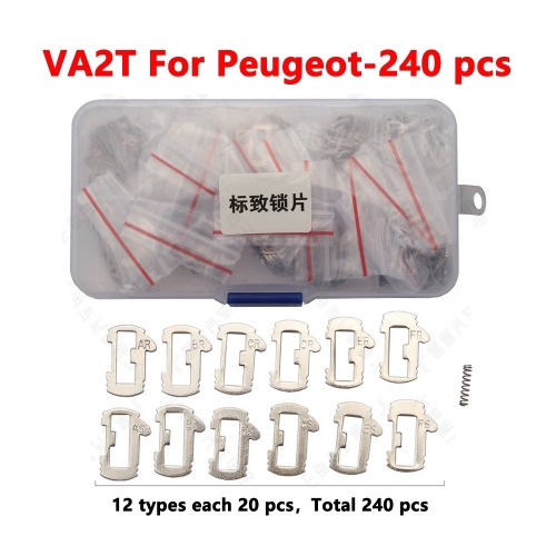 VA2T For Peugeot lock plates 240 pieces/box/copper