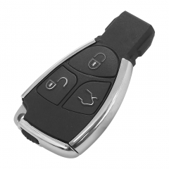 (433Mhz)3 Buttons Modified Remote Key for Merceds Benz Chrome Style