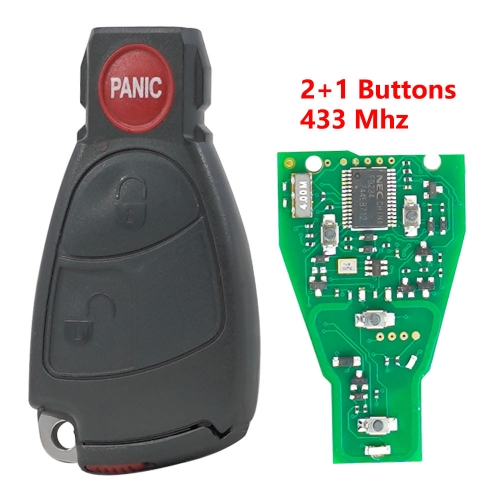(433Mhz)2+1 Buttons Remote Key for Merceds Benz