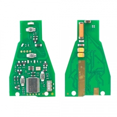 (433Mhz)3 Buttons Modified Remote Key for Merceds Benz Chrome Style