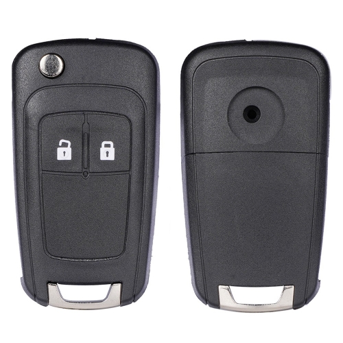 2 Buttons Flip Remote Key Shell for Chevrolet O LOGO