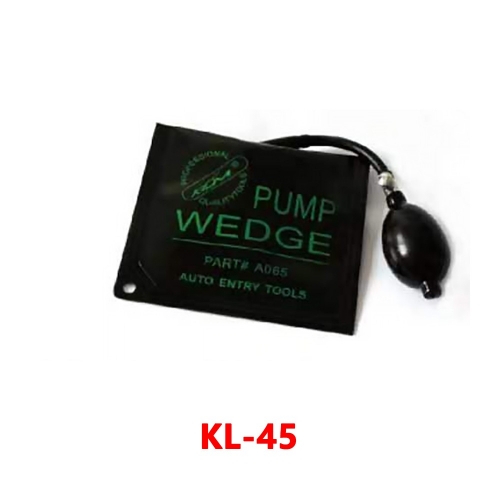 KLOM PUMP WEDGE use for Car Repair Tool KLOM Lock Pick Car Door Maintenance Tools Medium Size Black Color