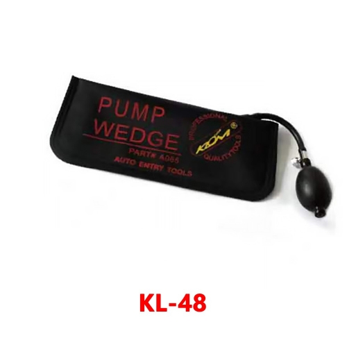 KLOM PUMP WEDGE use for Car Repair Tool KLOM Lock Pick Car Door Maintenance Tools Black Color Big Size Old Style
