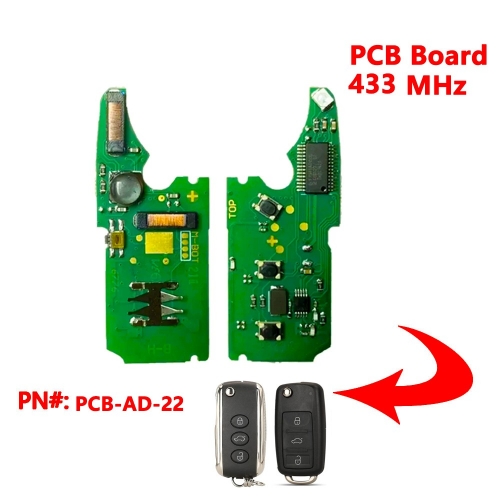 (433MHz) fully intelligent folding 3B board for A8/Touareg/Bentley