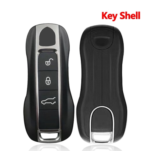 New Style Smart Remtoe Key Shell Case 3 Buttons Fob for Porsch#2