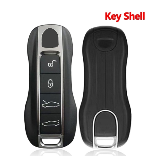 New Style Smart Remtoe Key Shell Case 4 Buttons Fob for Porsch