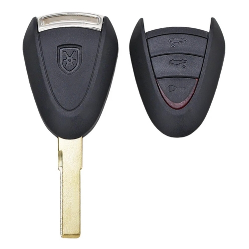 3 Buttons Replacement Key Shell Case For porsche Boxster/Cayman 911/997 C-arrera and 911 Targa Car Key Shell