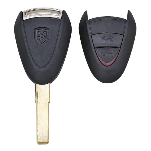 2 Buttons Replacement Key Shell Case For porsche Boxster/Cayman 911/997 C-arrera and 911 Targa Car Key Shell
