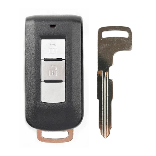 Remote Key Shell 2 Buttons For Mitsubishi  With Blade