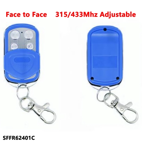 (315/433Mhz Adjustable)4 Buttons remote key for Face to Face R62401C