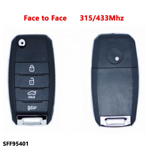 (315/433Mhz)4 Buttons remote key for Face to Face 95401