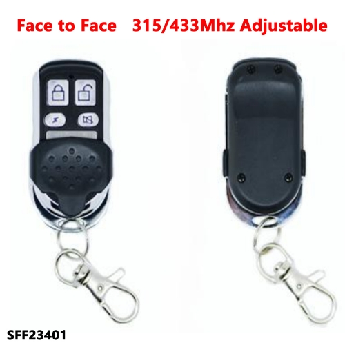 (315/433Mhz Adjustable)4 Buttons remote key for Face to Face 23401